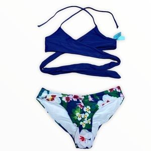 NWT Cupshe Cheeky Gal Halter Bikini Set - Medium
